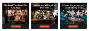 Manchester bites tours screenshot
