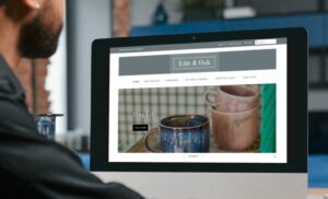 Shopify Web design for Edit & Oak